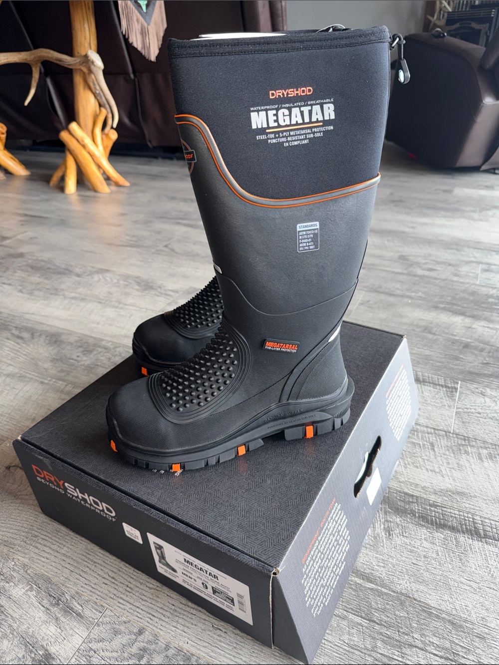 Dryshod premium protective work boot